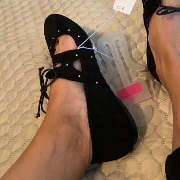 New, Children’s place big girls flats size 4 - Picture 7 of 9